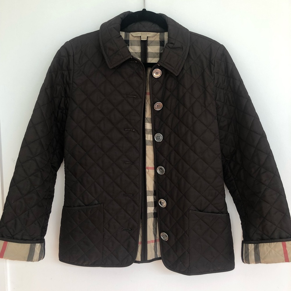 Burberry Diamond Quilted Jacket